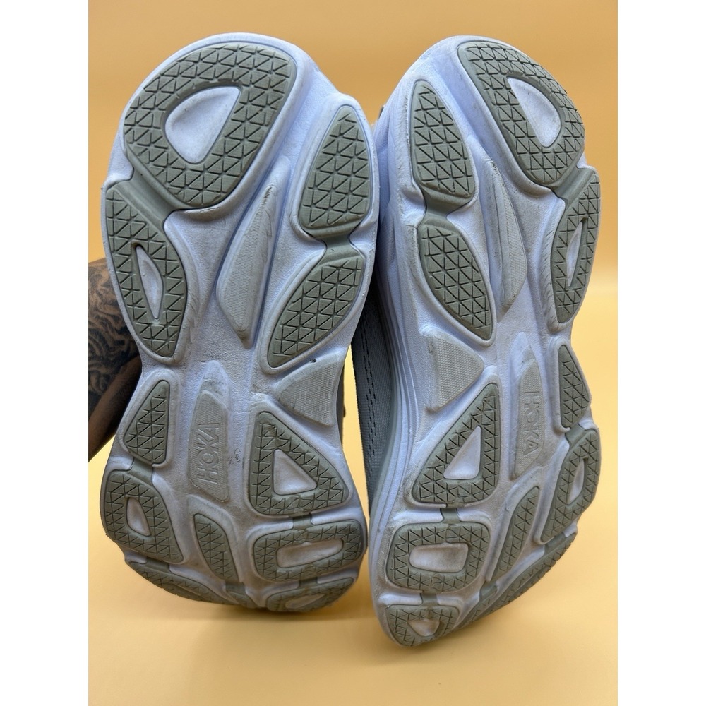 Hoka One One Bondi 8 Shoes Harbor Mist/Lunar Rock Women's Size 10B - Picture 6 of 9